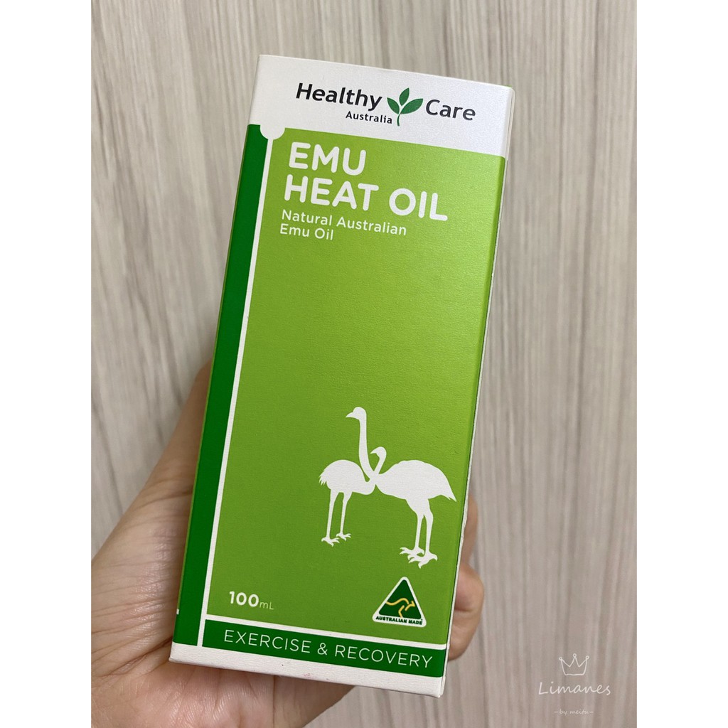 澳洲 Healthy Care Emu Heat Oil 按摩油 鴯鶓油