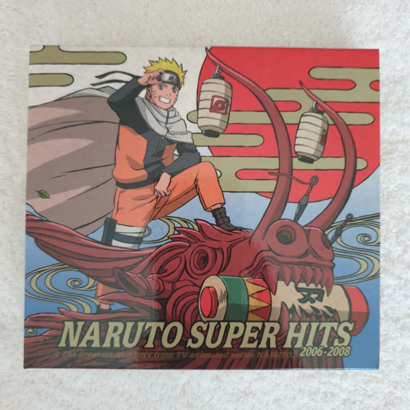 日版 火影忍者naruto Super Hits Cd 主題曲精選 蝦皮購物