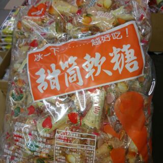 糖果餅乾屋~甜筒軟糖3000公克520元/素可食/另有乖乖軟糖/森永鮮果軟糖~