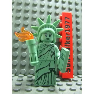 【積木2010】樂高 LEGO 自由女神 (人偶出自磁鐵盒組) / 紐約 NEW YORK