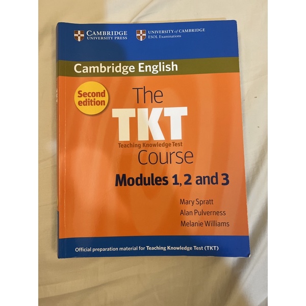 （二手）The TKT Course Modules 1,2 and3 英文系用書
