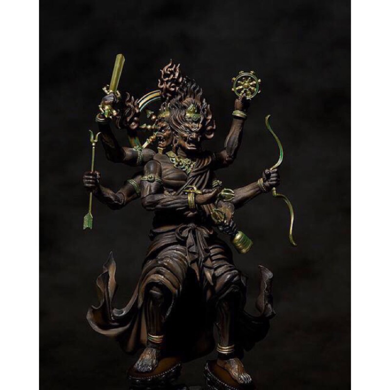 金剛夜叉明王木調木雕海洋堂日版全新未拆 蝦皮購物