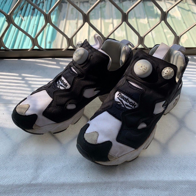 REEBOK INSTAPUMP FURY PUMP 黑白 熊貓 韓國限定 女 M48559