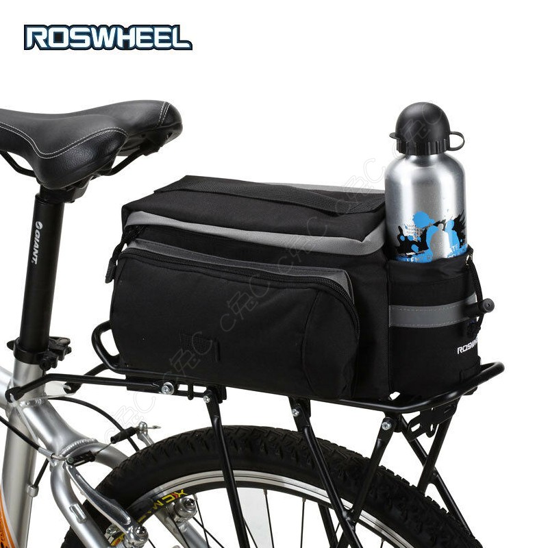 Roswheel 全新自行車貨架包 手提相機包單車旅行袋側背行李袋斜背鐵馬鞍袋腳踏車後貨架袋肩背馱包貨架上袋 蝦皮購物