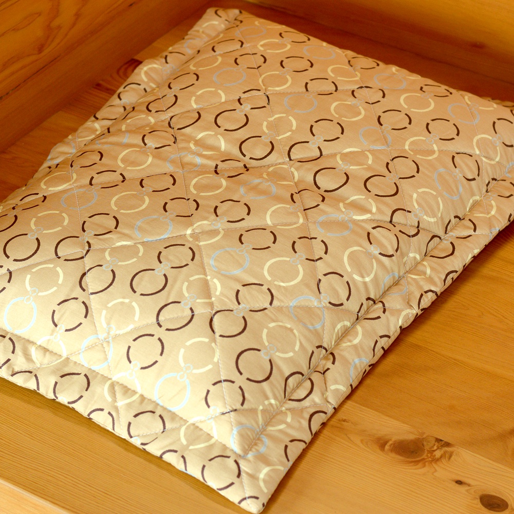 芬多森林 台灣檜木 球珠舒活枕-古典金 附發票 3公斤 3.5公斤 檜木球珠枕 檜木香氣 通過SGS檢驗合格 檜木枕