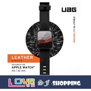 UAG Apple Watch 手錶 錶帶 44mm 42mm 40/38 mm 錶帶 Watch 皮革 尼龍 S6