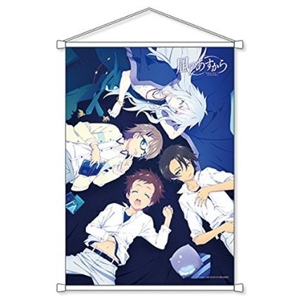 Ags日本代購 全新現貨來自風平浪靜的明天先島光 伊佐木要 木原紡角色款b2 Size 掛軸布畫海報 72 51公分 蝦皮購物