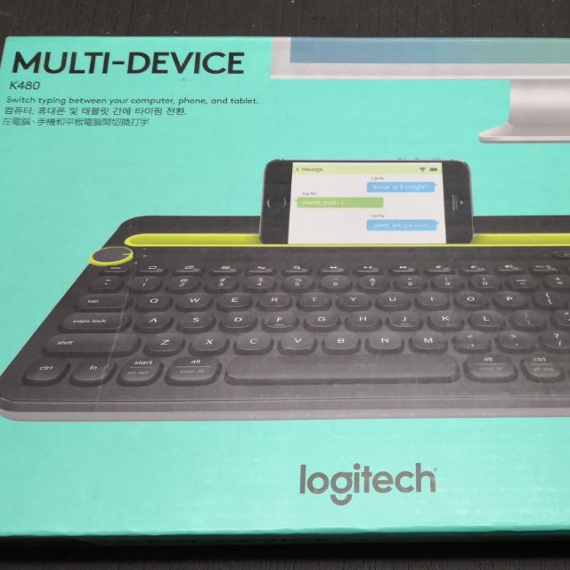 ❴全新已拆封❵羅技logitech多功能藍牙鍵盤K480