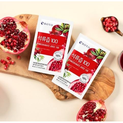 韓國 BOTO 紅石榴汁 現貨  紅石榴汁 紅石榴 野櫻莓汁