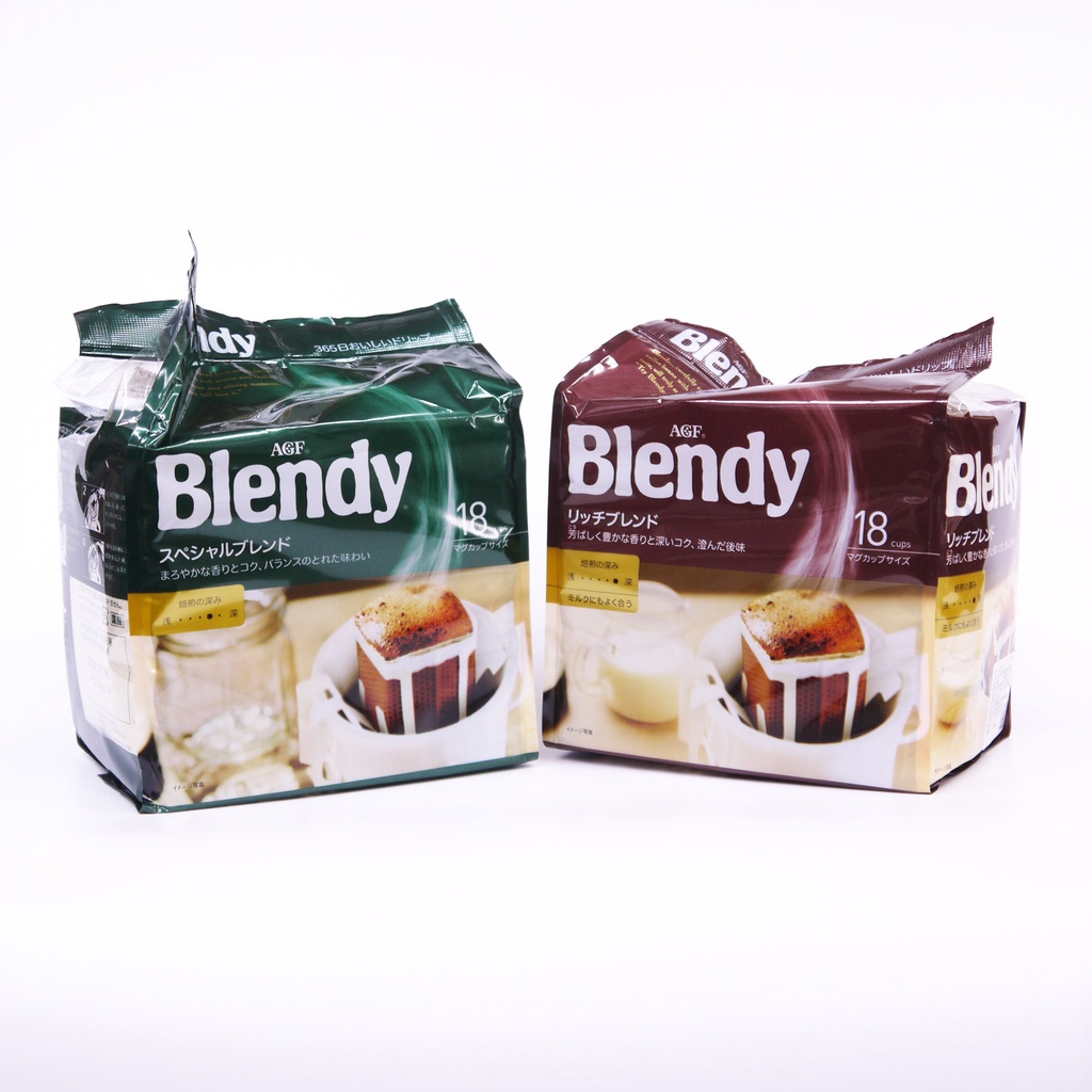 [南榮商號] 日本AGF Blendy 濾泡式咖啡 18入特級/香醇