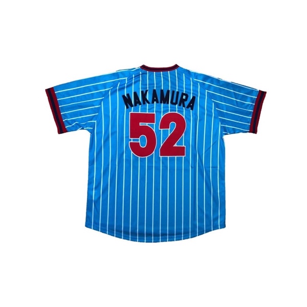 【新品・未使用】中村悠平復刻ユニフォーム ヤクルトスワローズ 27 中村 悠平 L 2024 クルーユニフォーム