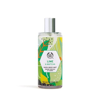 The body shop 萊姆&抹茶頭髮身體淨新香霧 5ml