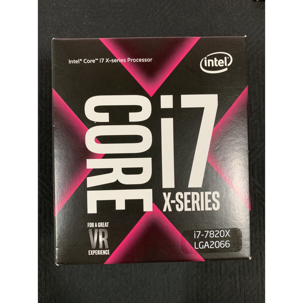 intel i7-7820x + RAMPAGE VI EXTREME+ intel 750 ssd 400g