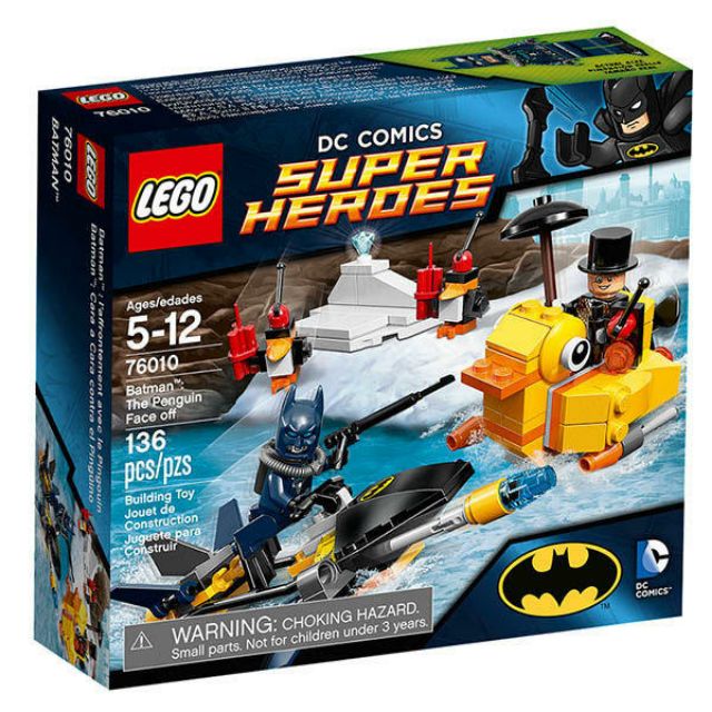 LEGO 76010 超級英雄系列 蝙蝠俠對決企鵝人