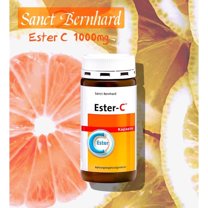 ESTERC酯化型維他命C✨120入✨24小時緩釋型高單位酯化維他命C德國Sanct Bernhard