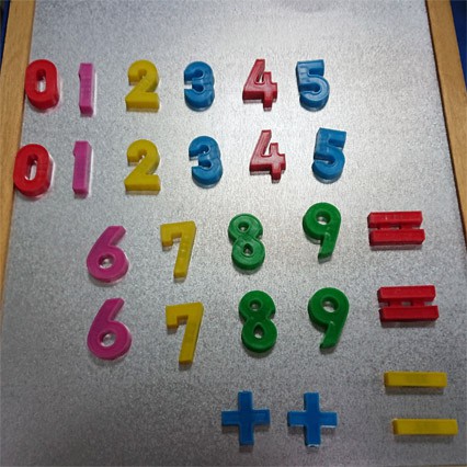 【利多文具】彩色幼教磁鐵 學習磁鐵 磁性認知 數字123 兒童早教 數字磁鐵