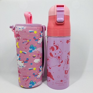 *小波日貨*現貨臺灣出貨 日本 Skater 470ml KSDC4 雙層 獨角獸 卡通 直飲式 兒童 水壺 保冷保溫