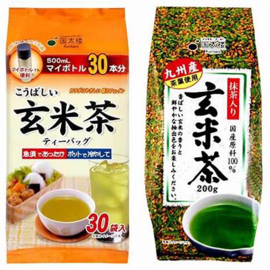 【好食光】日本 國太樓 德用經濟包 玄米茶 抹茶玄米茶 九州產玄米茶