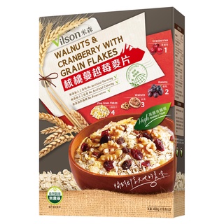 Vilson米森核桃蔓越莓麥片 eslite誠品