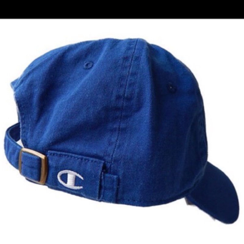 champion cotton 美版 老帽 復古 軟質 深藍 後logo