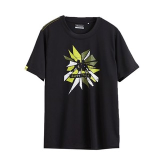KAPPA義大利型男吸濕排汗速乾KOOL DRY 彩色排汗衫 黑