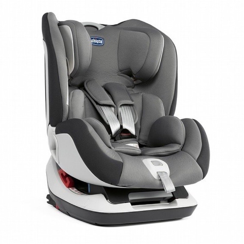 [展示品出清］Chicco 0~7歲 ISOFIX 安全座椅 -灰