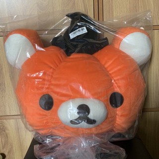 🌈日本🇯🇵正版景品～拉拉熊～懶懶熊大玩偶Rilakkuma（南瓜造型）大抱枕 /萬聖節 🎃生日禮物🎁🌈