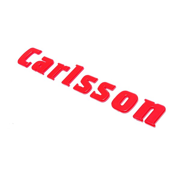 圓夢工廠 Benz 賓士 CARLSSON Carlsson 烤漆紅 特製紅 車標 字標 標誌 字貼 同原廠字 限量款
