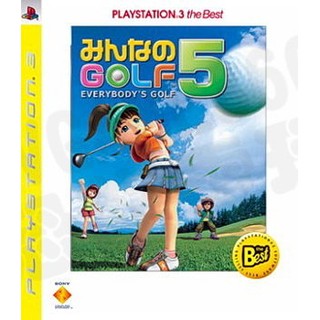 【全新未拆】PS3 全民高爾夫5 GOLF5 Best版 亞洲日文版 (支援Move)【台中恐龍電玩】