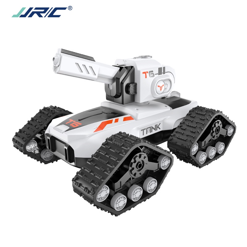 ✆♙JJRC兒童機甲噴霧噴水特技水炮橫向遙控車履帶充電電動玩具坦克車