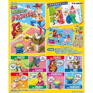 迪士尼 Disney 現貨 日本 正版 Re-ment 絕版 玩具總動員 胡迪 翠絲 巴斯 熊抱 桌上大戰 公仔 食玩