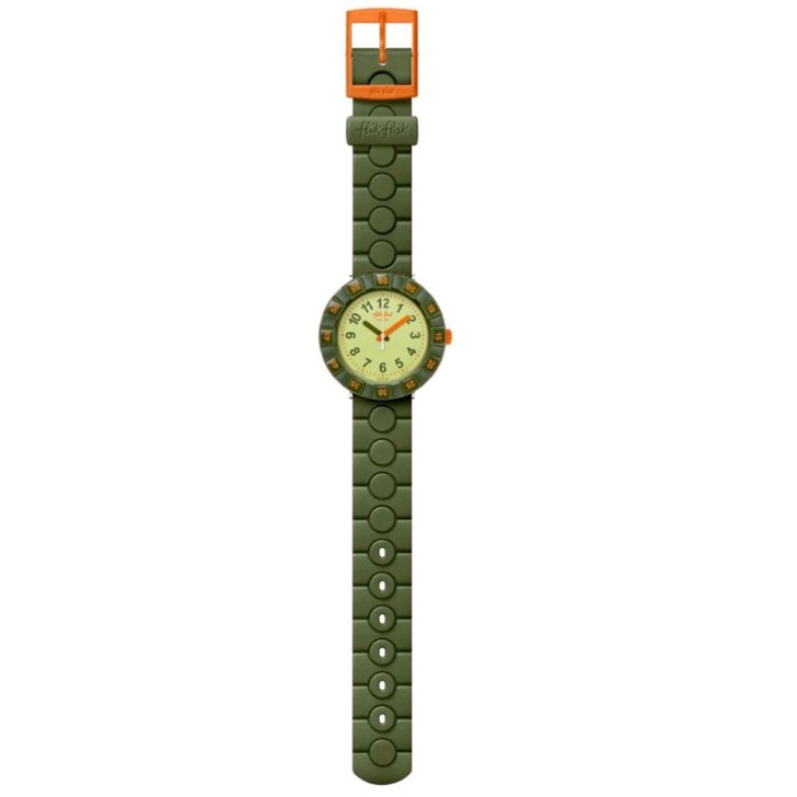 Swatch 品牌FlikFlak 瑞士錶 時鐘教學錶 FCSP077  男童防水手錶