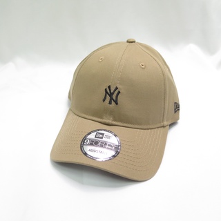 New Era 940 UNST MINI LOGO 洋基 棒球帽 NE12141612 駝/黑【iSport商城】