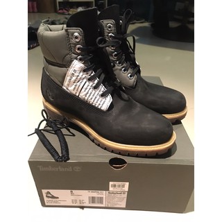 Timberland 六吋靴 軍綠黑