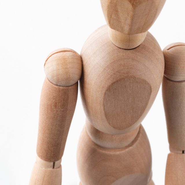 Ikea 人體骨架 木偶擺飾