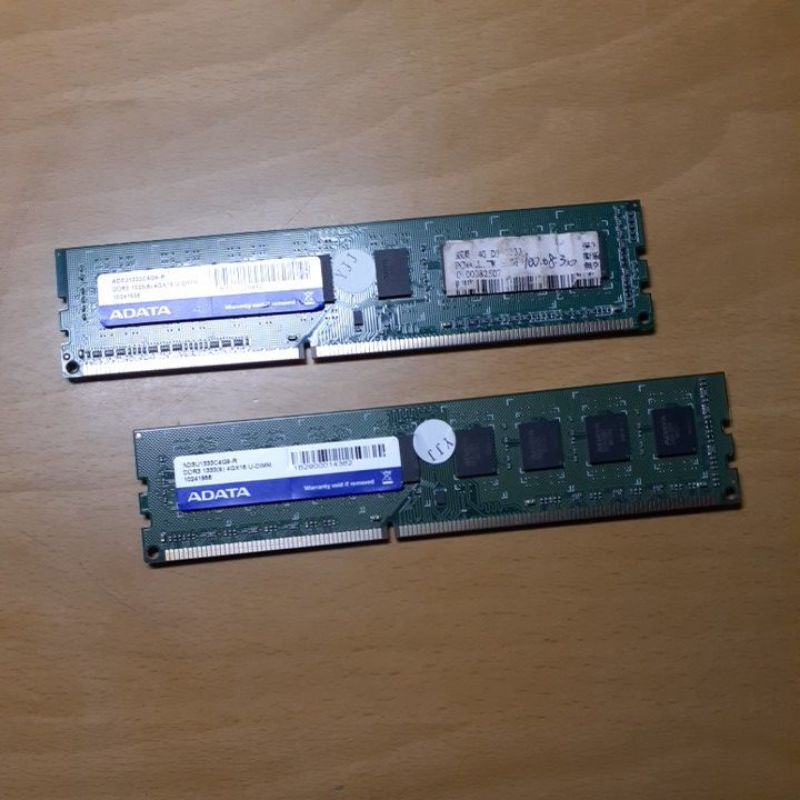 DDR3 1333 4G 威剛 記憶體