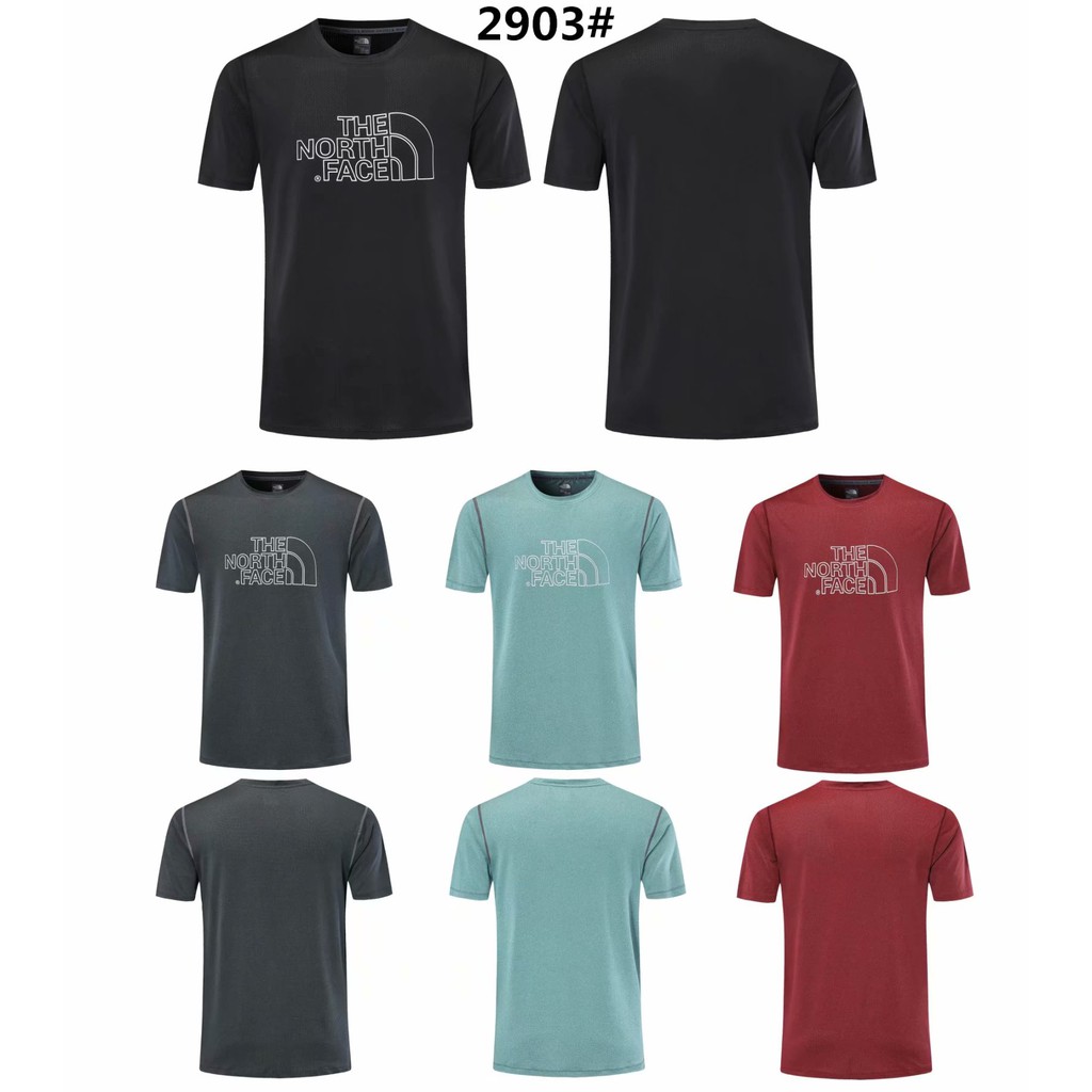 全網最低男款短袖踢恤tnf1905 北臉the North Face 短袖t恤超彈舒適透氣修身塑型健身運動衣 蝦皮購物