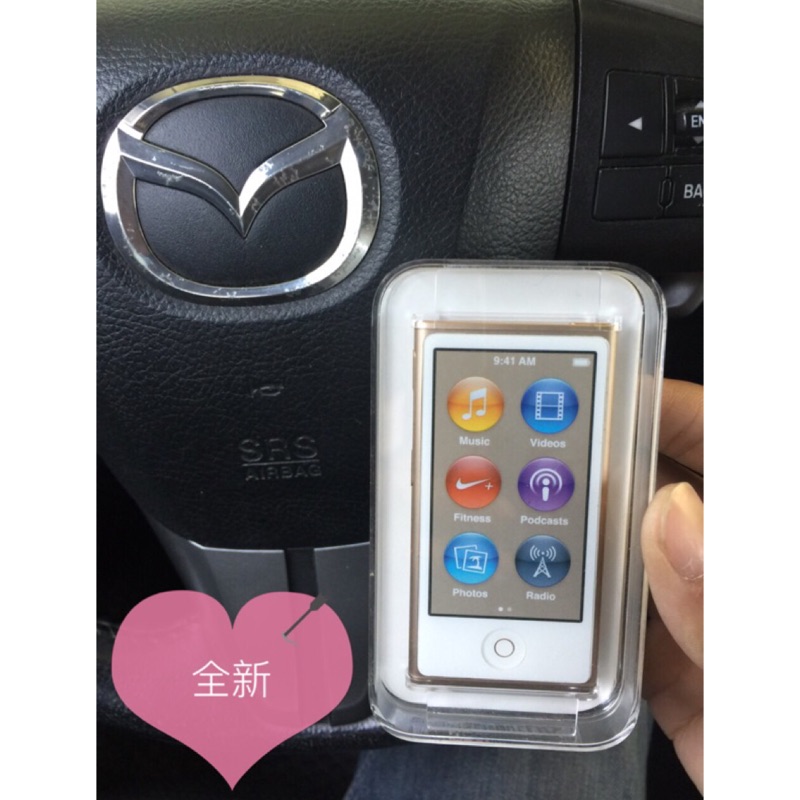 Weni* iPod Nano 7代 16g 全新未拆 金色 7-11免運 跑步運動必備 輕巧方便