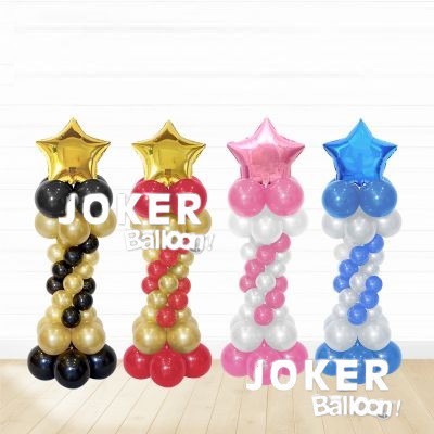 【Joker Balloon】diy氣球羅馬柱 星星羅馬柱 氣球專利環 開幕氣球柱 氣球支架 氣球底座【歡樂揪客】