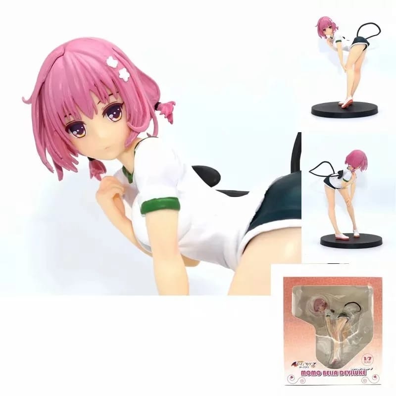 性感的女孩 Momo Belia Deviluke 愛 Ru Darkness 動漫動作人物模型玩具