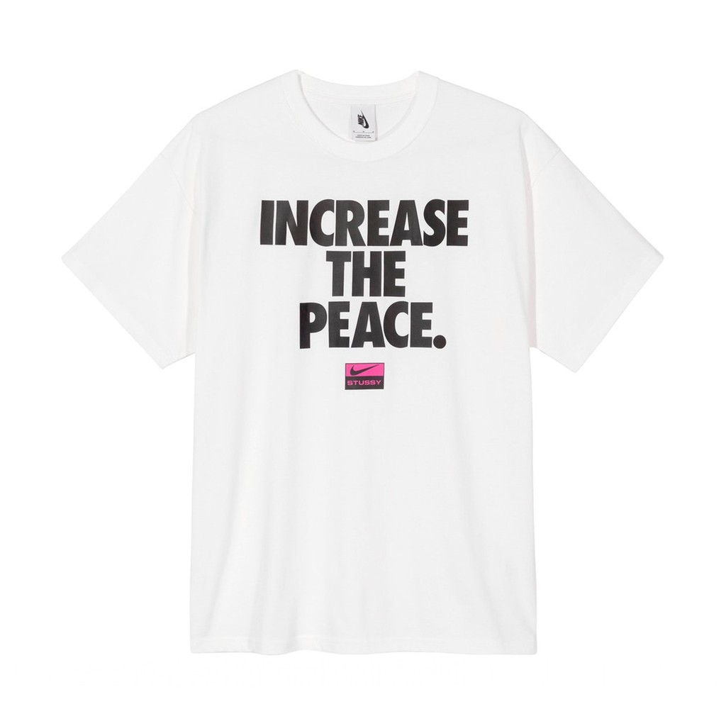 [FLOMMARKET]  Nike x Stussy Increase The Peace Tee 白色 短T CU9