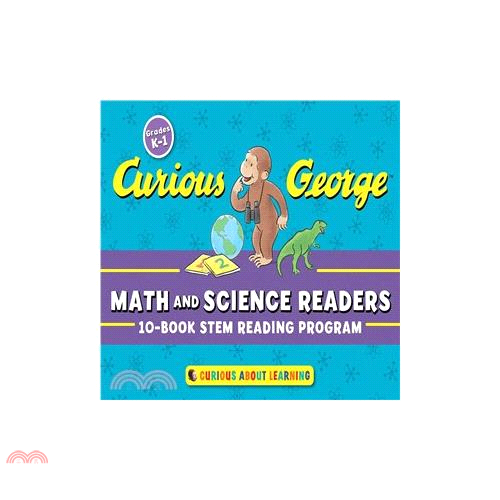 Curious George Math and Science Readers: 10-Book Stem Reading Program [With Cards]