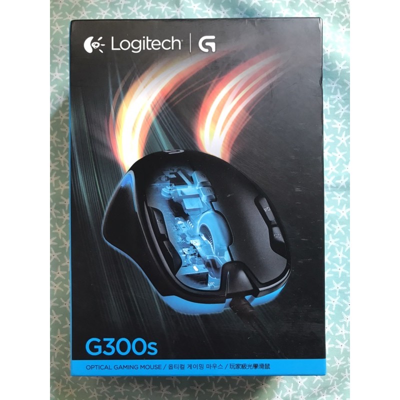 ［全新未拆］Logitech羅技 G300S 有線遊戲滑鼠 玩家級光學滑鼠 / 郵寄免運