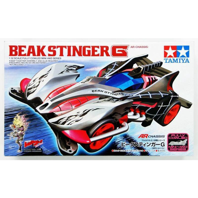 賈克魔玩具 田宮 Tamiya 四驅車 喙毒刺G BEAK STINGER G AR (19447)