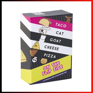 Taco Cat Goat Cheese Pizza On The Flip 英文版卡牌遊戲 卷餅貓山羊奶酪披薩