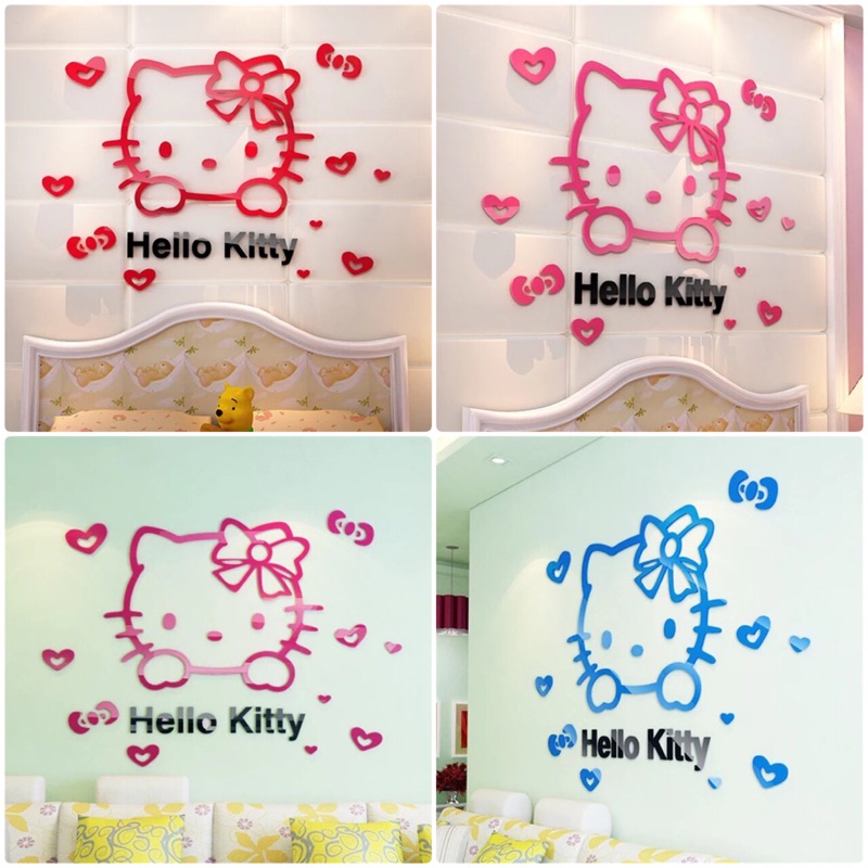 預購🌟3D立體壁貼 hello kitty