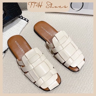 多色露趾編織涼鞋,大碼活動時尚款式 - TTH_SHOES