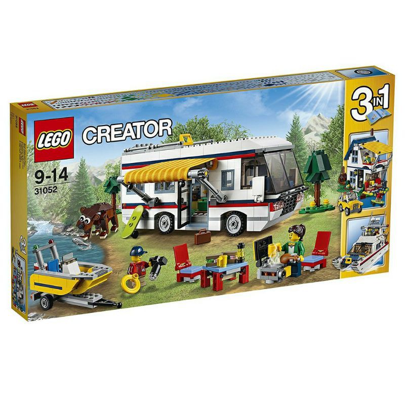 【台中翔智積木】絕版品 LEGO 樂高 CREATOR 三合一 創意系列 31052 露營車
