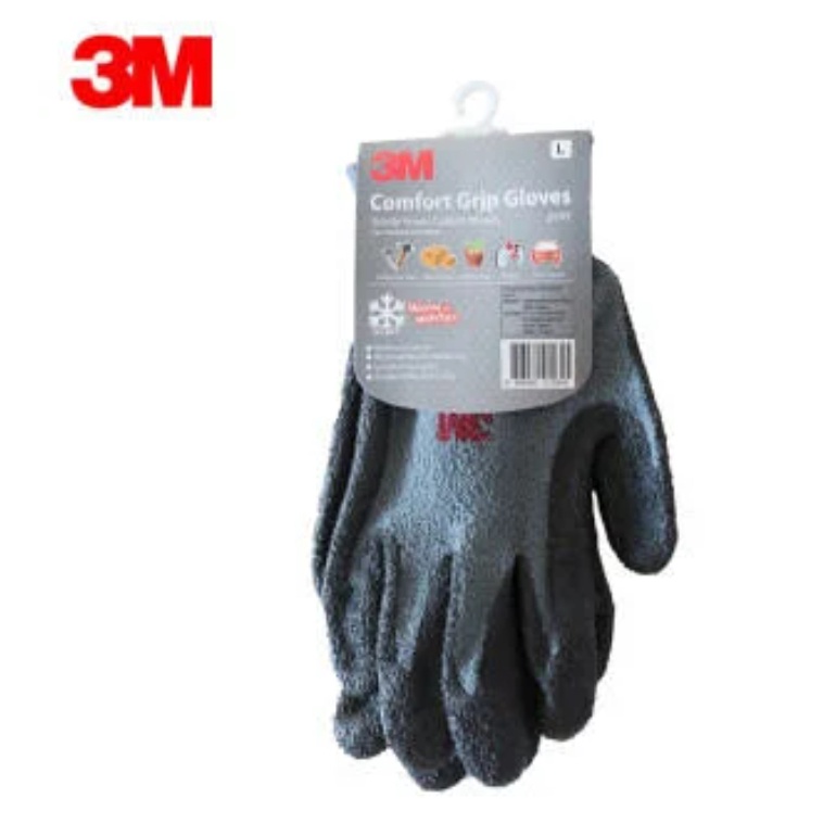 韓國製 3M 保暖舒適型手套-灰色 防滑 耐磨 M號 L號 S號 三種可選 舒適型防滑耐磨手套 工業手套 GRA200