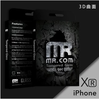 [3C百分百]MR.COM iPhone 11 XR 3D滿版 軍規防爆 玻璃 保護貼 康寧玻璃 9H
